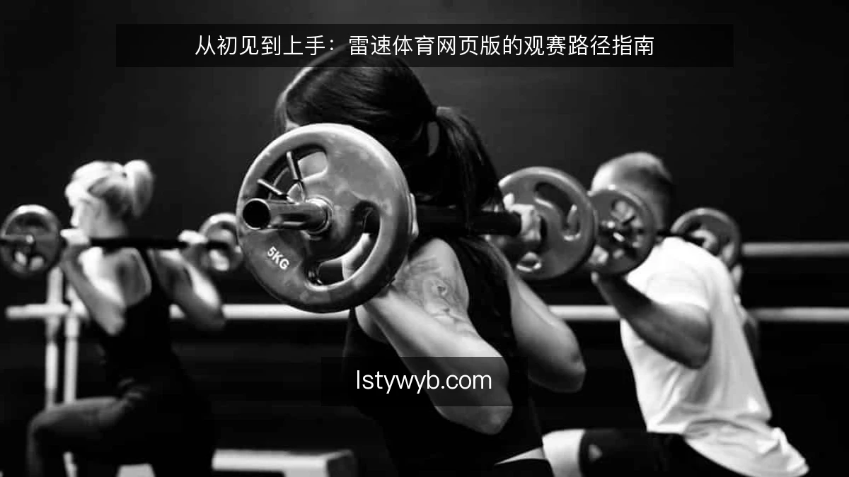 从初见到上手:雷速体育网页版的观赛路径指南